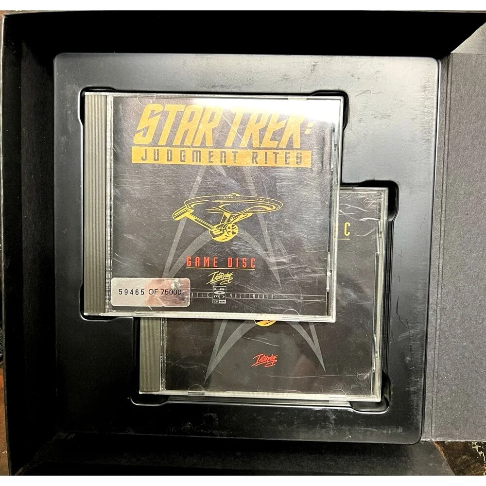 Star Trek: Judgment Rites Limited CD-ROM Collector's Edition (PC, 1995)